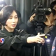 Korean Air crew members being trained on the use of stun guns during a media event (Screenshot via YouTube)
